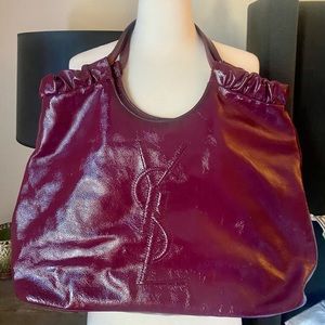 YSL Patent Calfskin Belle de Jour Cabas